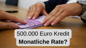 500000 Euro Kredit Kreditrate berechnen